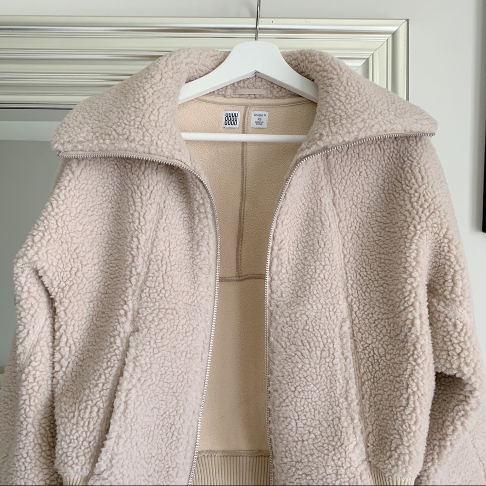 Uniqlo U Fleece Long Sleeved Blouson - XS - Picture 6 of 8